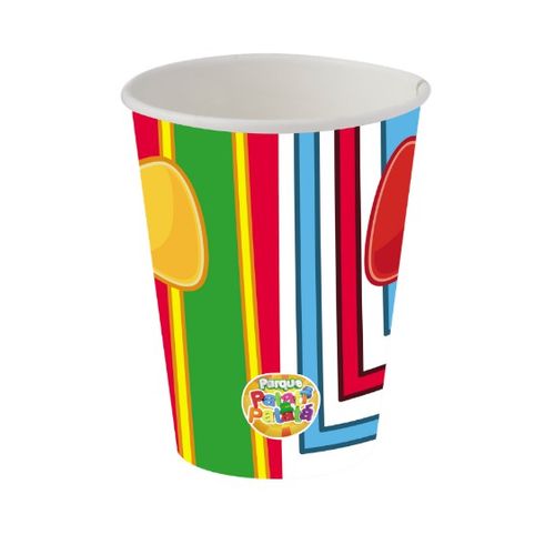Copo Papel 200 ML 8 Unidades - Patati Patata - Festcolor
