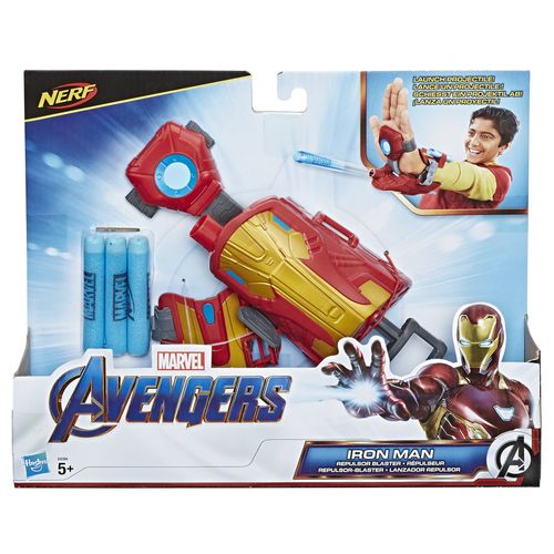 Lançador de Dardos Nerf Iron Man - Avengers - Marvel - Hasbro