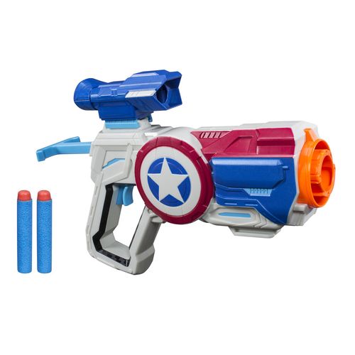 Lançador Nerf Capitão América - Hasbro - Marvel