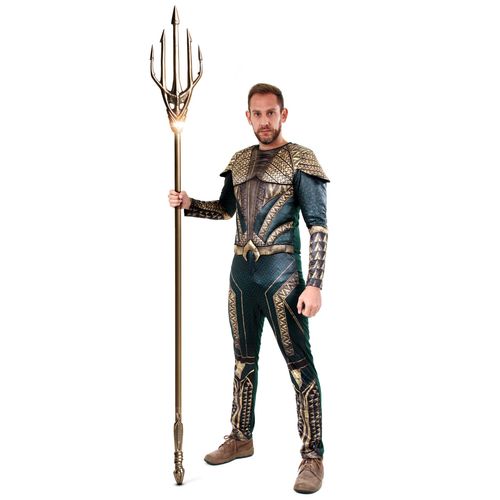 Fantasia Aquaman Adulto Luxo - Liga da Justiça
