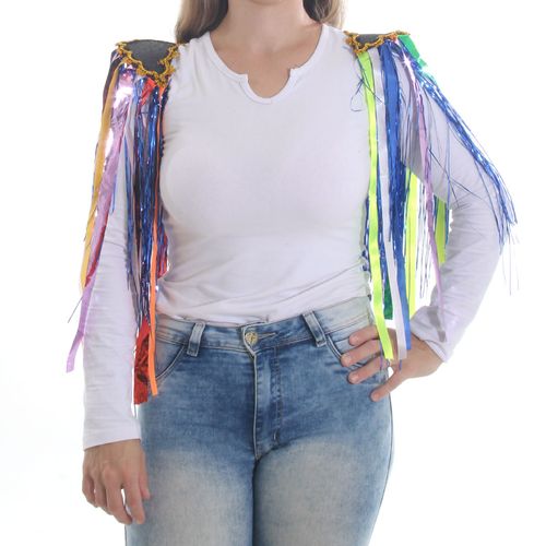Ombreira de Carnaval - Preta