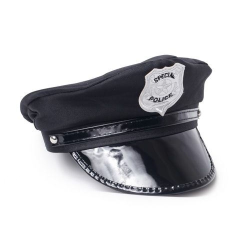 Chapéu Policial Preto - Cromus