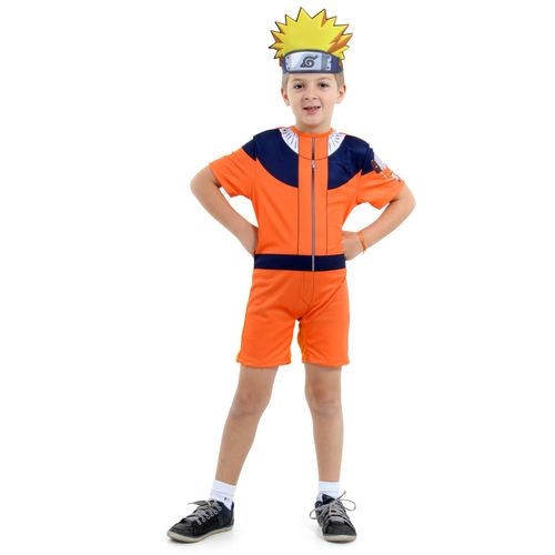 Fantasia Naruto Básico Curto Infantil