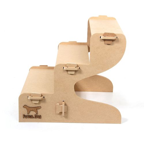 Escada para Cachorros de Madeira Desmontável