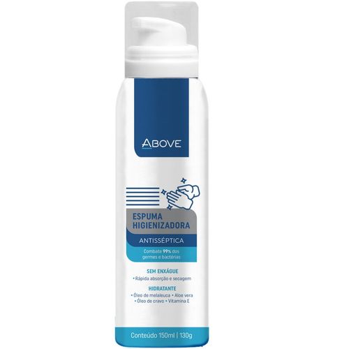 Espuma Higienizadora Antisséptica - 150ML - Above