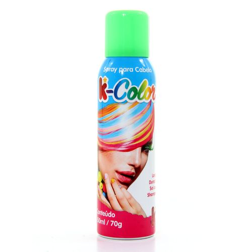 Tinta de Cabelo Spray 150ML - K-color - Verde