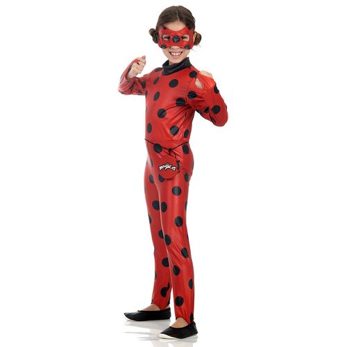 Fantasia LadyBug Macacão Infantil - Miraculous