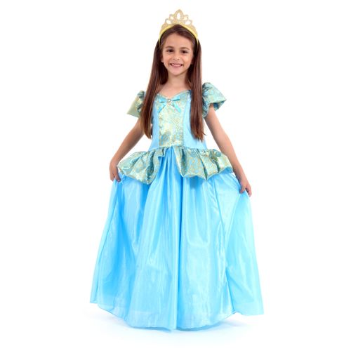Fantasia Princesa Cristal Infantil - Era uma vez