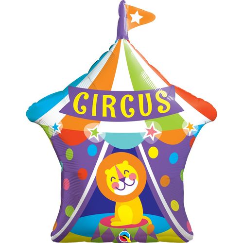 Balão Shape 36 Polegadas - 91cm - Leão de Circo com Toldo Grande