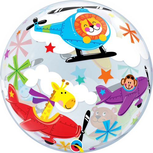 Balão 22" Pol Bubble Simples - Circo de Vôo