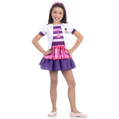 Fantasia Doutora Brinquedos Infantil Luxo - Disney