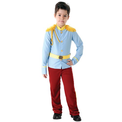 Fantasia Principe Infantil Luxo - Disney