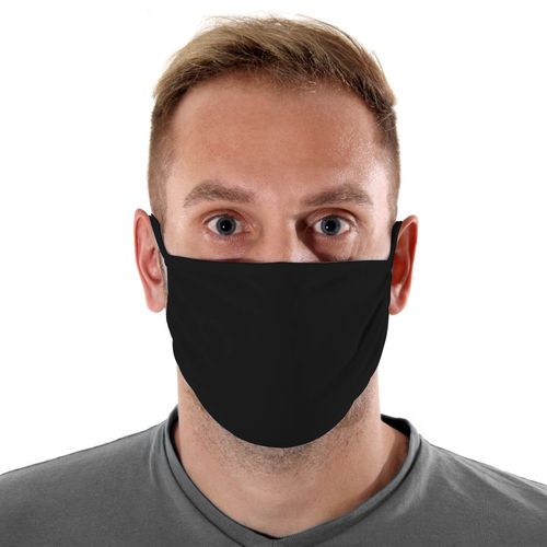 Máscara de Proteção Adulto - Preta - Mask4all