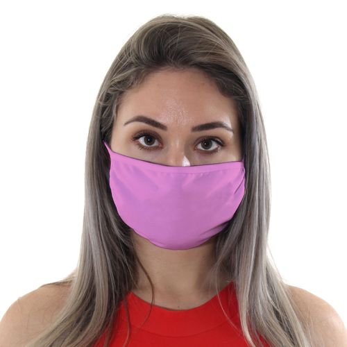 Máscara de Proteção Adulto - Rosa - Mask4all