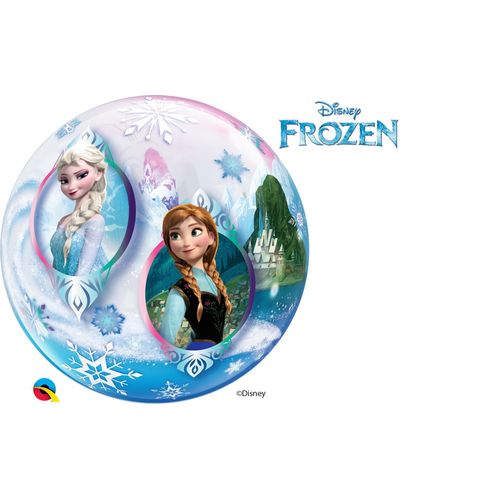 Balão Bubbles 22 Polegadas - 56cm - Frozen Disney - Qualatex