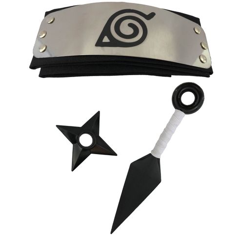 Kit Naruto - Bandana e Kunai