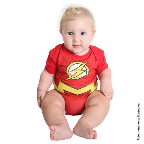 Fantasia The Flash Body Bebê - Original