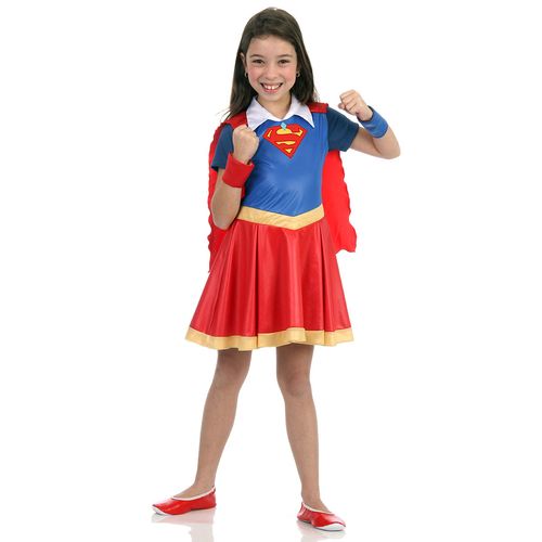 Fantasia Super Mulher Infantil -  DC Super Hero Girls - Original