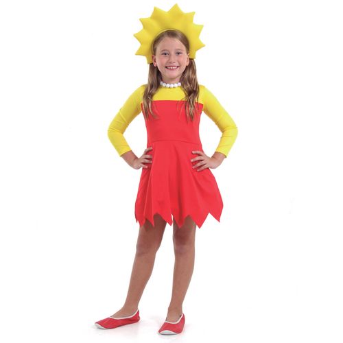 Fantasia Lisa Simpson Infantil - Os Simpsons - Original