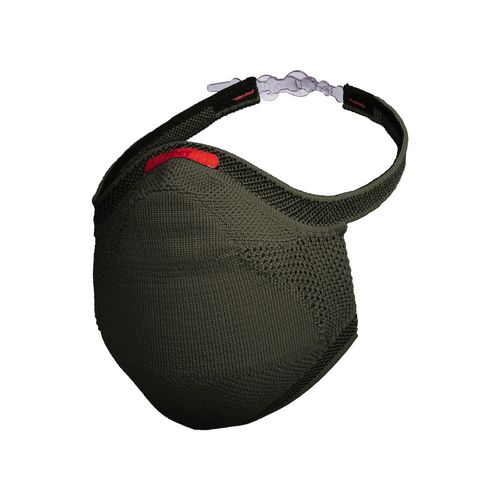 Máscara de Proteção Esportiva Fiber Knit - Verde Militar - Tam G