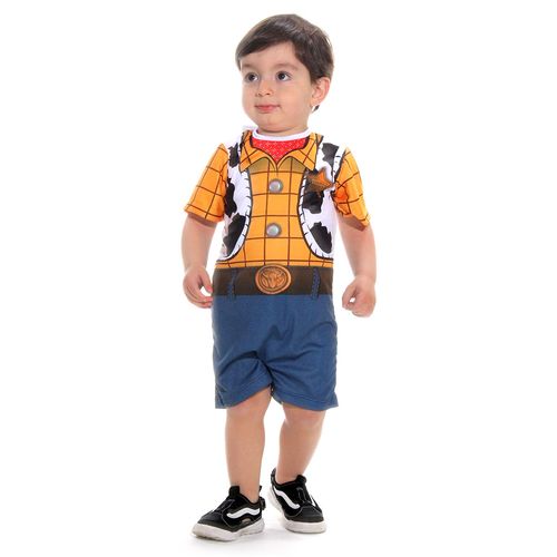 Fantasia Woody Bebê Pop - Toy Story - Disney