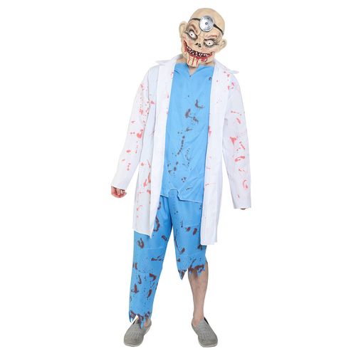 Fantasia Medico Zumbi Adulto - Halloween