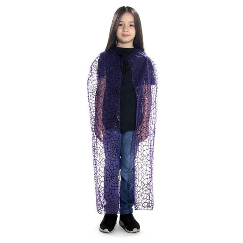 Capa Roxa Infantil - Halloween