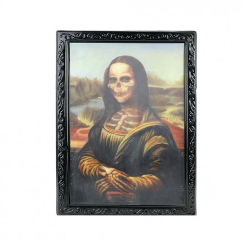 Quadro Holografico Halloween - Monalisa - Cromus