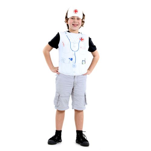 Kit Peitoral Médico Infantil - Profissões