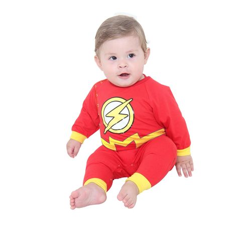 Fantasia Macacão The Flash Bebê