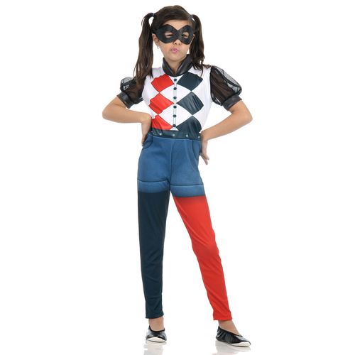 Fantasia Arlequina - Harley Quinn - DC Super Hero Girls