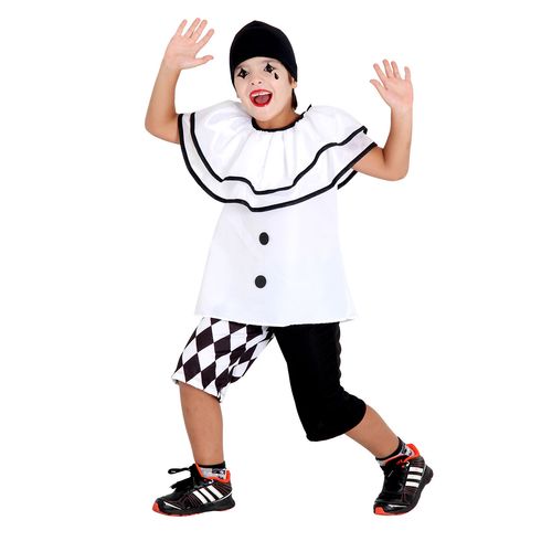 Fantasia Pierrot Verão Infantil - Carnaval