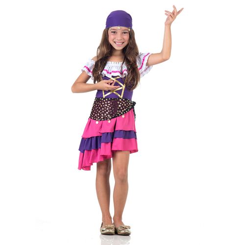 Fantasia Cigana Infantil - Carnaval