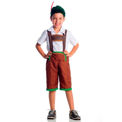 Fantasia Alemão Infantil Curto