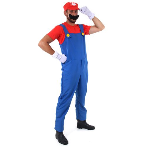 Fantasia Mario Bross Adulto - Super Mario