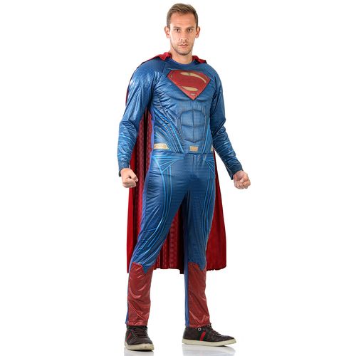 Fantasia Super Homem Adulto - Liga da Justiça - Original