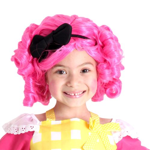 Peruca Crumbs Sugar Cookie Pink - Lalaloopsy