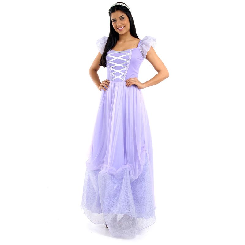 Fantasia Princesinha Sofia Lilas Bebe Infantil Carnaval Luxo