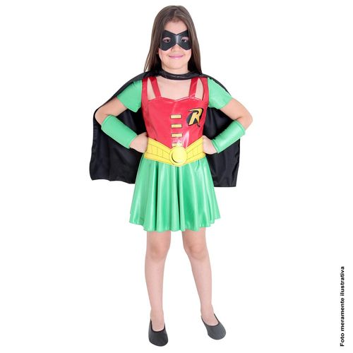 Fantasia Robin Feminina Infantil