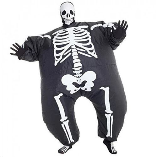 Fantasia de Halloween Adulta Masculino Luxo Esqueleto