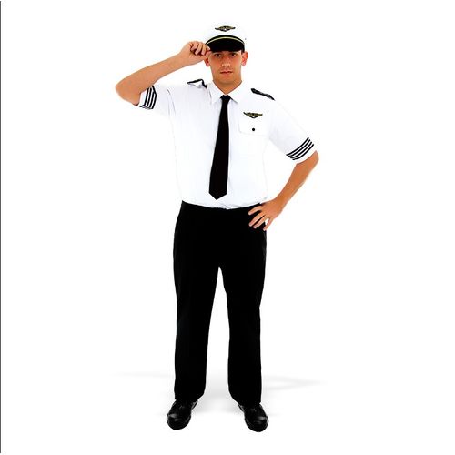 Fantasia Comandante de Avião Adulto