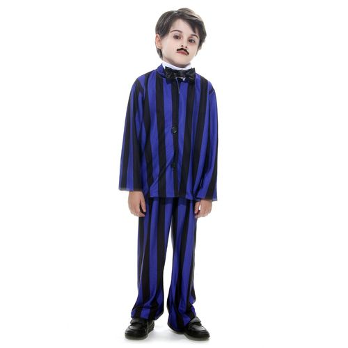 Fantasia Gomez Família Addams Terno Infantil - Halloween