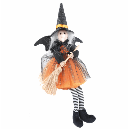 Bruxa Barbara Enfeite de Mesa Halloween - Cromus