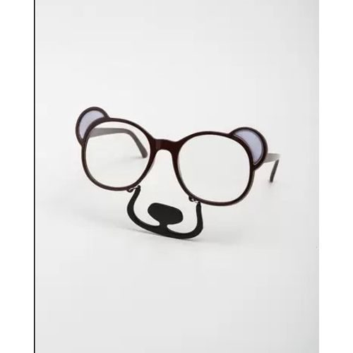 Óculos Urso c/ Bigode - Marron