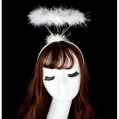 Tiara de  Anjo Branco