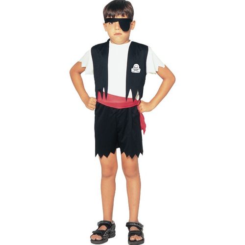Fantasia Pirata Masculino Infantil com Tapa Olho