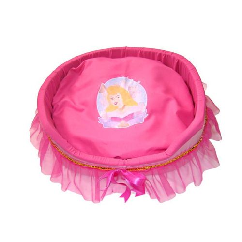 Cama p/ Cachorro Princesa Rosa