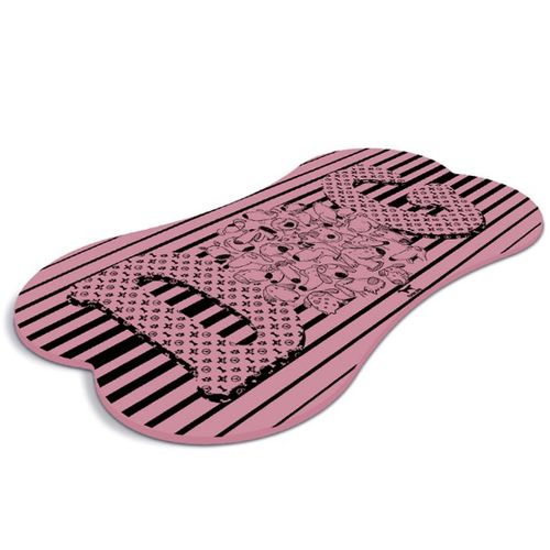 Tapete Americano para Cachorros EVA - Dog Friends Rosa