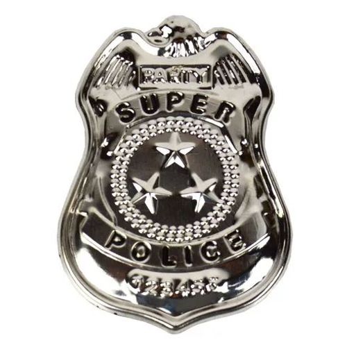Distintivo Policial Metal Broche