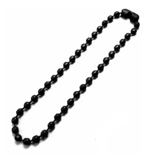 Colar De Bolinhas Preto